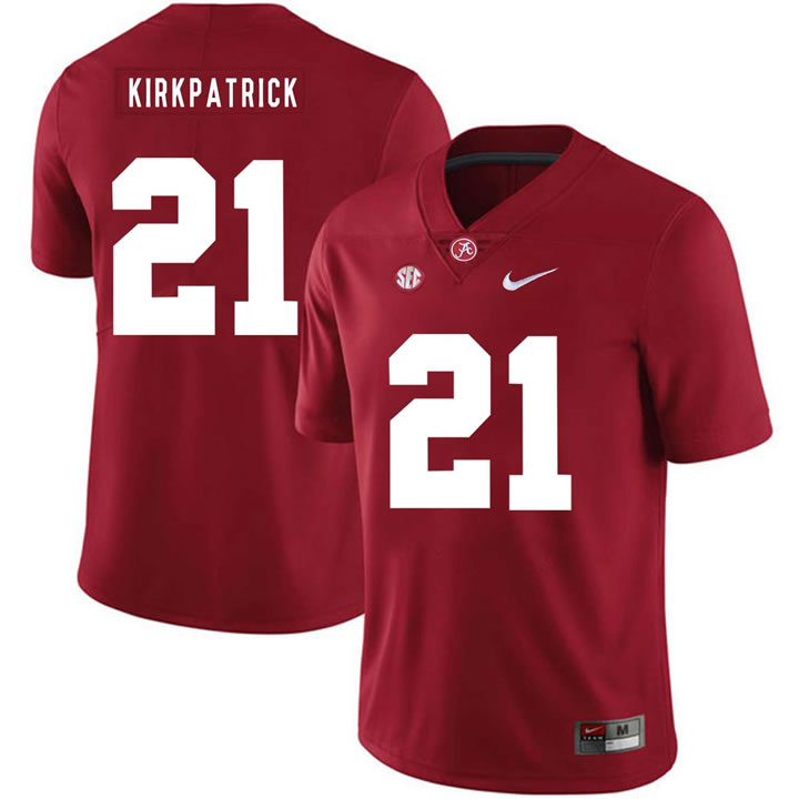 Alabama Crimson Tide 21 Dre Kirkpatrick Red Nike College Football Jersey Dzhi,We sell and wholesale Alabama Crimson Tide 21 Dre Kirkpatrick Red Nike College Football Jersey Dzhi on line form chian!